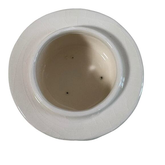 Houston Harvest Snowman Cookie Jar Christmas Ceramic Canister Vintage Holiday 7” - Picture 9 of 15